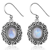 Moonstone Earrings Gemstone