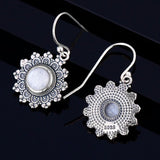 Moonstone Earrings Silver 925