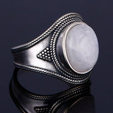 Moonstone Gemstone Ring real