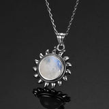 Moonstone Necklace Antique pendant