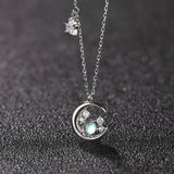 Moonstone Necklace Sterling buy