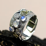 Moonstone Ring Boho uk