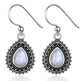 Moonstone Teardrop Earrings