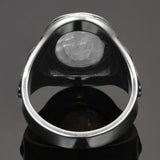 Natural Moonstone Ring silver