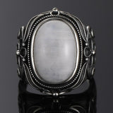 Oval Moonstone Ring