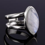 Teardrop Moonstone Ring uk