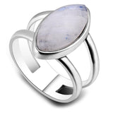 Teardrop Moonstone Ring