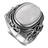 Vintage Oval Moonstone Ring