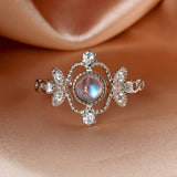 Antique Moonstone Engagement Ring for her