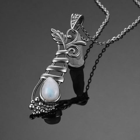 Moonstone fertility store necklace