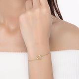 Moonstone Bracelet Gold for her