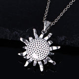 Moonstone Gemstone Necklace silver 925