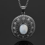 Moonstone Goth Necklace