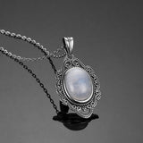 Moonstone Necklace Natural cheap