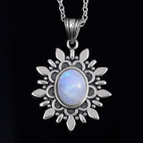 Moonstone Necklace Silver 925