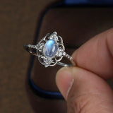 Moonstone Ring Wedding for her