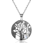 Moonstone Tree Necklace