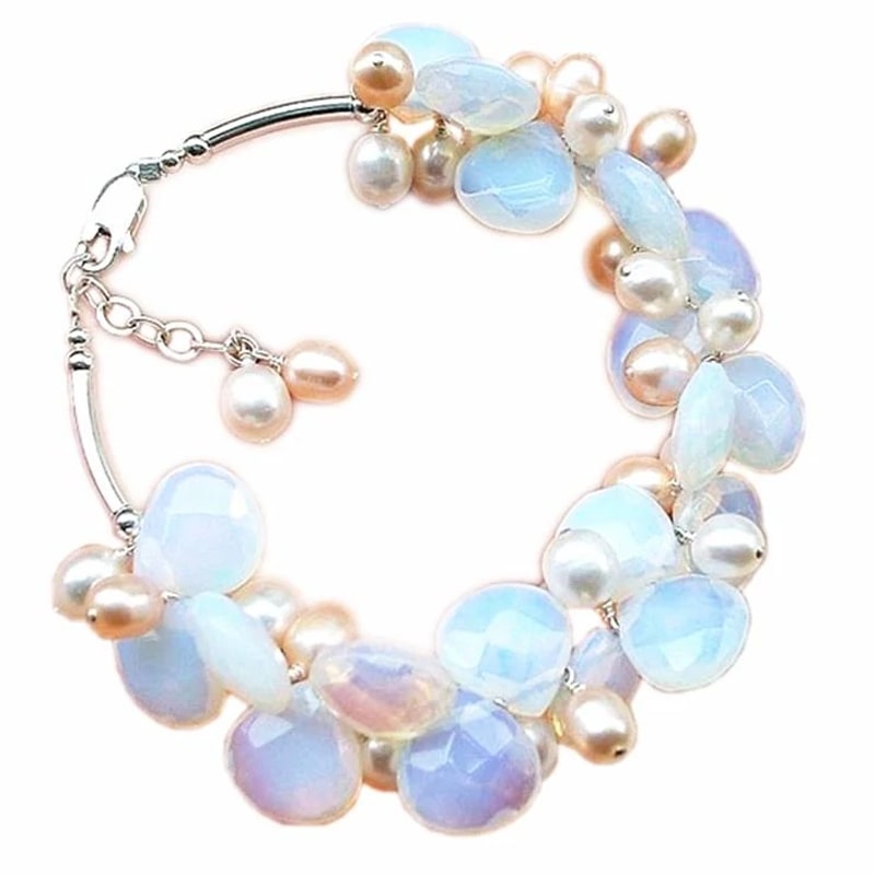 Rainbow Moonstone Bracelet | Moonstone Store