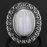 Vintage Tiffany real Moonstone Ring